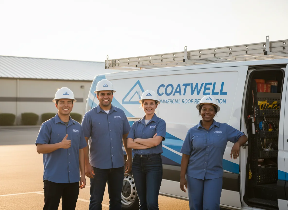 Commercial roof coating company in West Wareham, MA